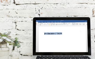 How to Write An Introduction Section/Chapter