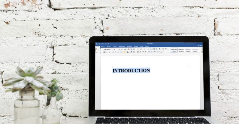 How to Write An Introduction Section/Chapter