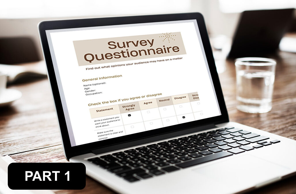 How to Design Effective Questionnaires: A Complete Beginner’s Guide – Part 1